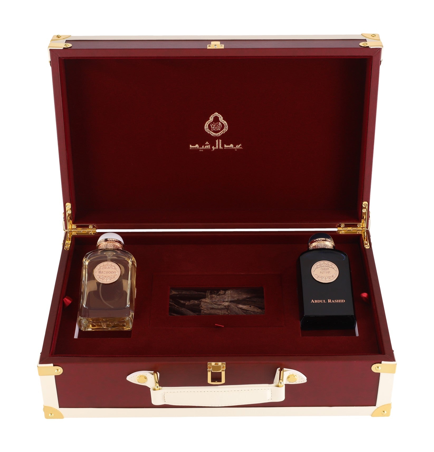علبة عطر وعود من جلد الغزال 2